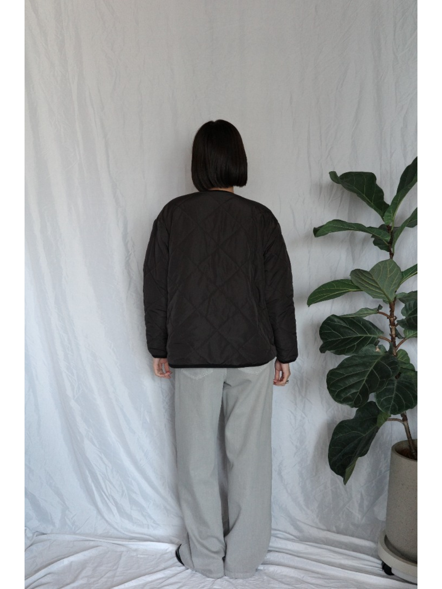 JP｜時髦冰灰牛仔褲/S-XL