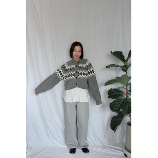 JP｜時髦冰灰牛仔褲/S-XL