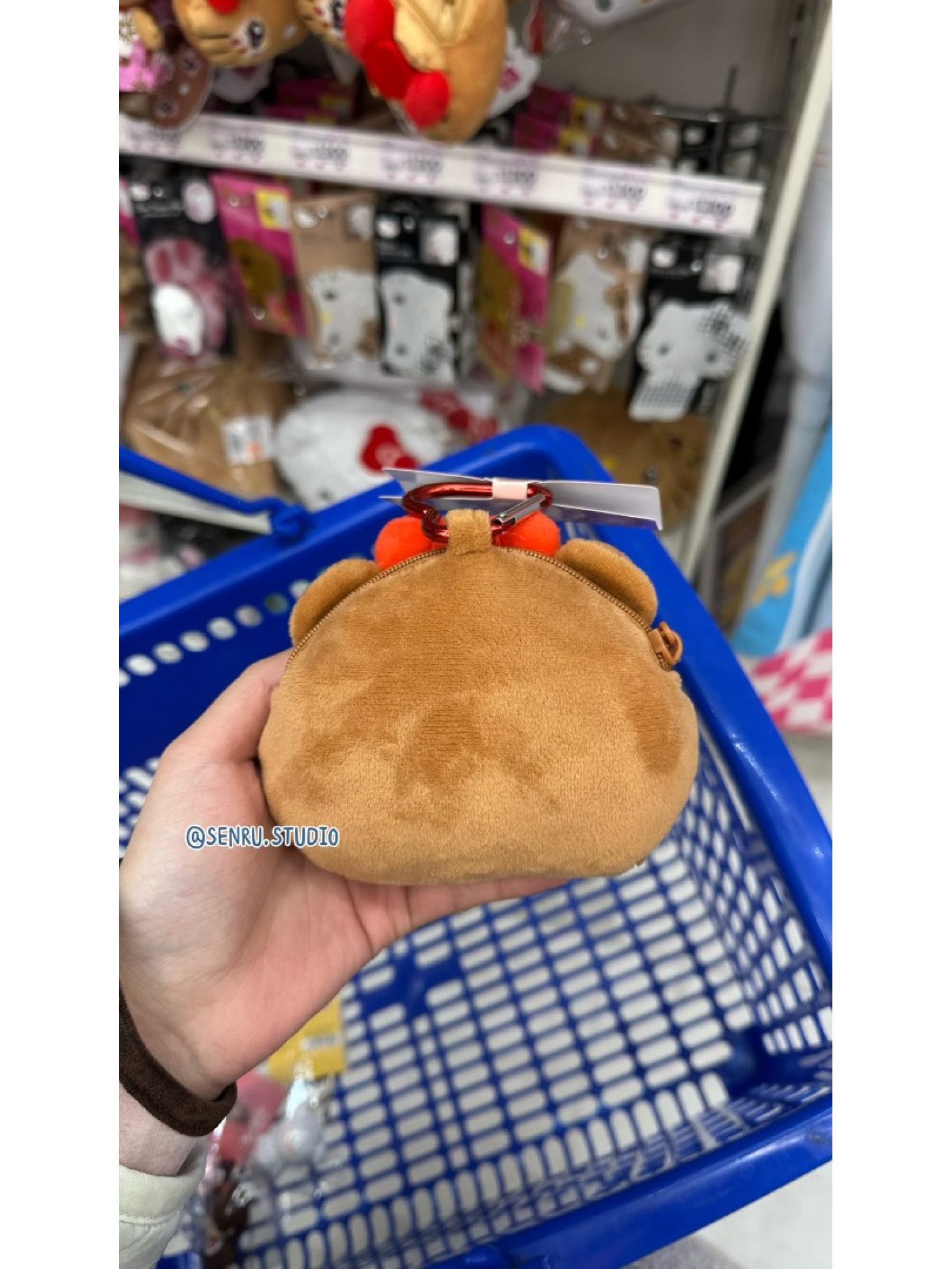 泰迪熊Hello Kitty 零錢吊飾包