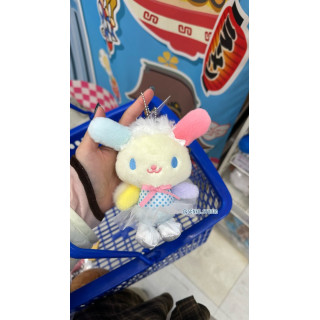 毛絨絨天使花小兔