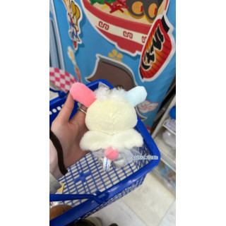 毛絨絨天使花小兔