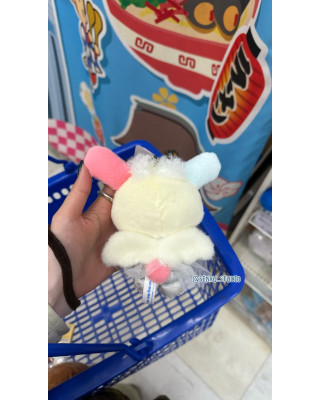 毛絨絨天使花小兔