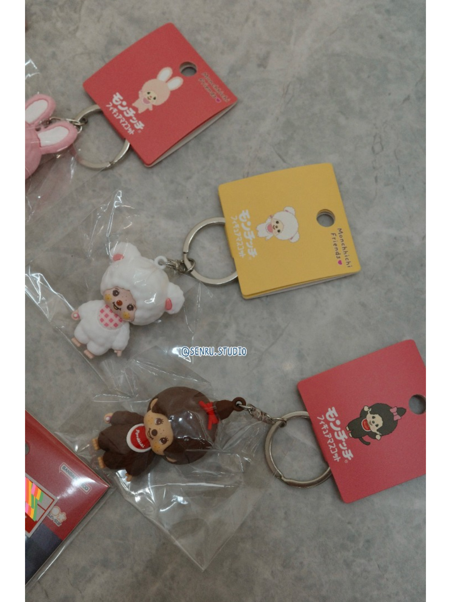 Monchhichi蒙奇奇吊飾/四款